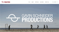 Desktop Screenshot of gsproductions.co.za